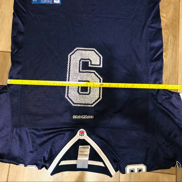 Tony Romo #9 Dallas Cowboys NFL Equipment Reebok Jersey Youth Size XL (18/20) - Picture 7 of 11
